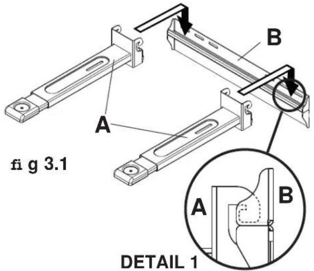 Peerless-AV PS200 - Installation of Support Arms - 2