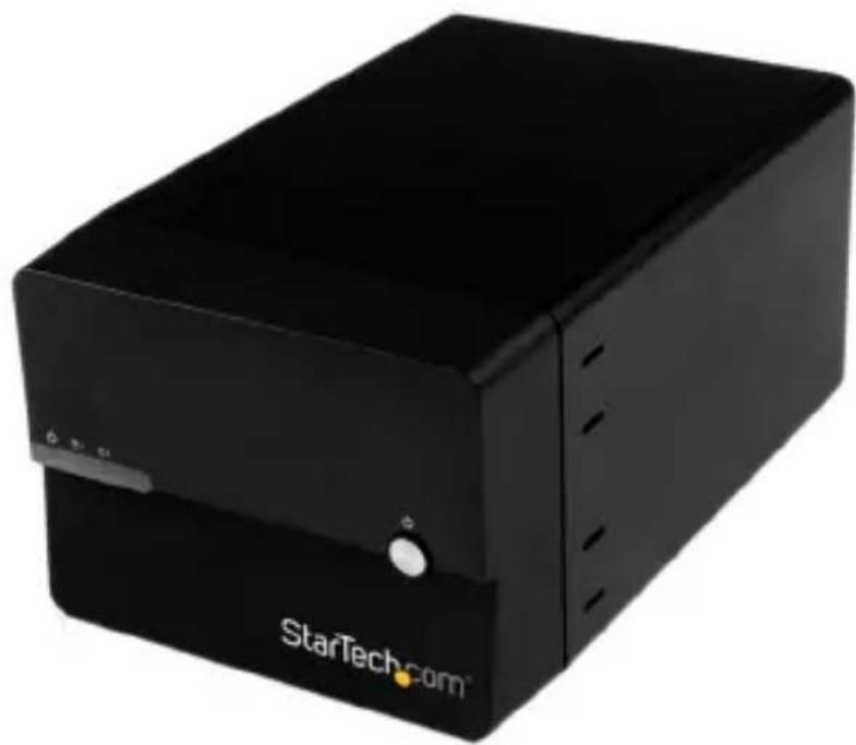 StarTech.com S3520BU33ER - USB 3.0/eSATA Dual 3.5インSATAHDD 工ケロ一ジヤ - 1