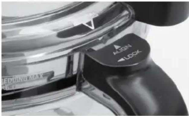 BREVILLE Kitchen Wizz Peel & Dice BFP820 - Couvercle - 1