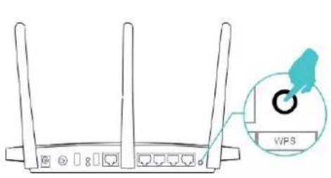 TP-LINK RE500X - Methode 3: Via le bouton WPS - 2
