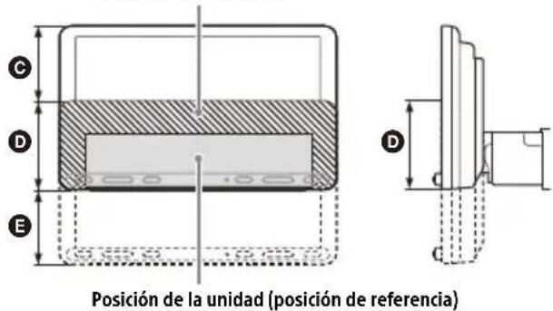 SONY XAVAX8100 - Asegurar la ubicación de montaje de la unidad - 2