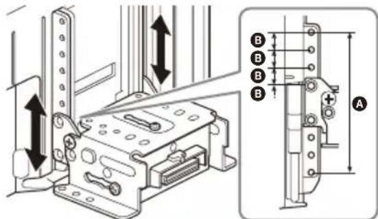 SONY XAVAX8100 - Adjusting the height of the display position - 2