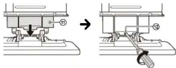 SONY XAVAX8100 - ⑦ Attaching the display to the unit - 3