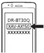 SONY XAVAX150 - Pairing and connecting with a BLUETOOTH device - 2