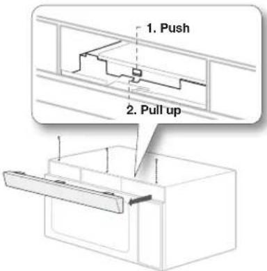 SAMSUNG SMH1611 - REPLACING THE OVEN LIGHT - 1