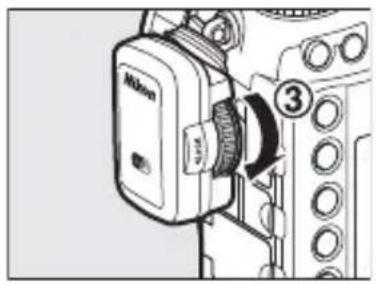 NIKON WT6 - Fixation du WT-6 - 3