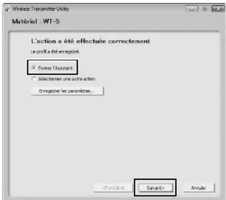 NIKON WT5 - Saisir les paramètres ftp et cliquer sur Suivant. - 3