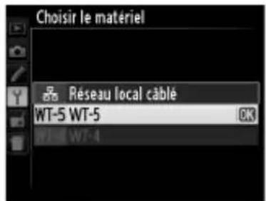 NIKON WT5 - Sélectionner WT-5. - 1