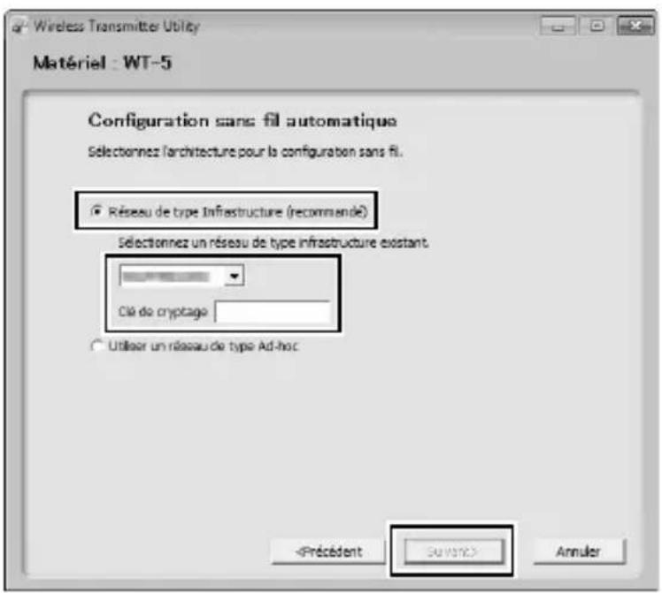 NIKON WT5 - « Configuration automatique » - 1