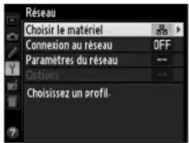 NIKON WT5 - Afficher la liste du matériel. - 1