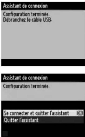 NIKON WT5 - Débrancher l'appareil photo. - 1