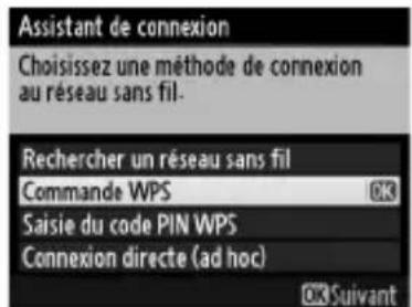 NIKON WT5 - Commande WPS - 1