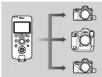 NIKON WRR11b - Utilisation de la WR-R11a/WR-R11b avec des télécommandes radio sans fil WR-1 - 1