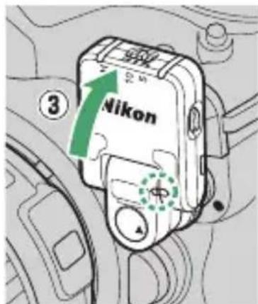 NIKON WRR11b - Fixation de la WR-R11a - 2