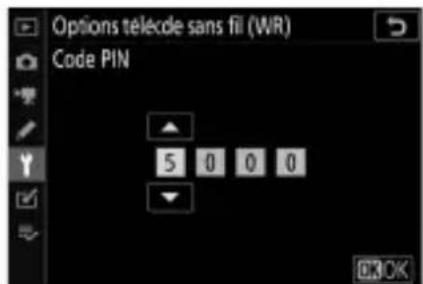 NIKON WRR11b - III Connexion par code PIN - 4