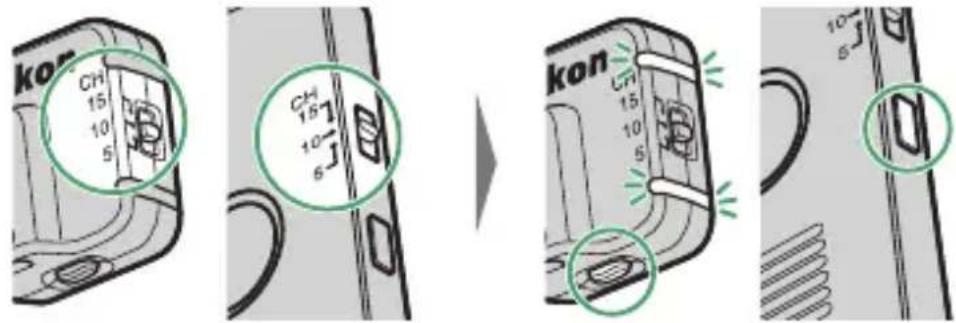 NIKON WRR11b - Associez la WR-T10 à chaque télécommande WR-R11a/WR-R11b. - 1