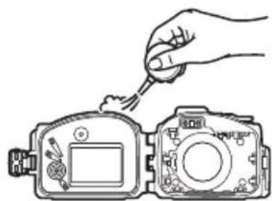 NIKON WPN3 - 檢查O型環導槽。 - 1