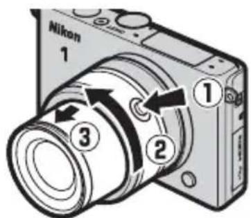 NIKON WPN3 - Coloque y extienda el objetivo. - 1