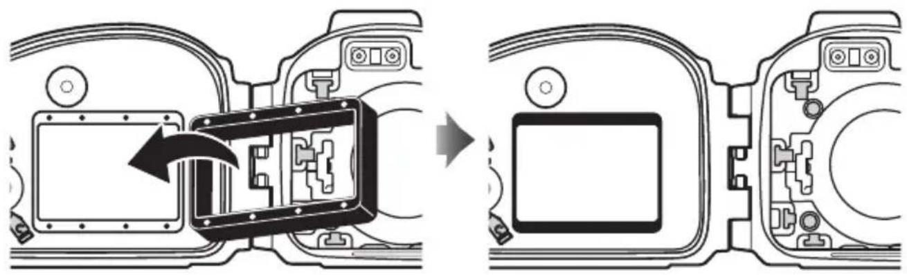 NIKON WPN3 - Cubierta interior (× 1) / Espaciador de la cubierta interior(× 1) - 2