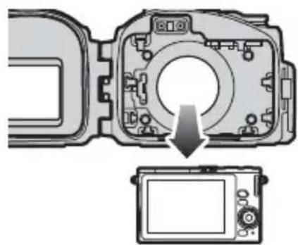 NIKON WPN3 - Rimuovere la fotocamera. - 1