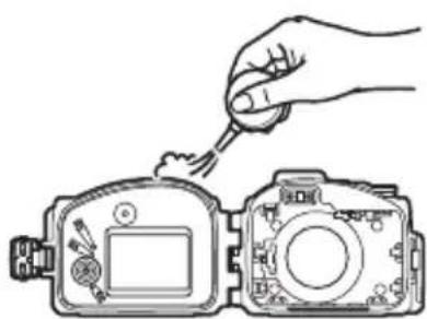 NIKON WPN3 - Inspect the O-ring guide. - 1