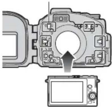 NIKON WPN3 - Posizionamento della fotocamera nella custodia - 1