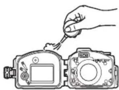 NIKON WPN3 - Ispezionare la guida per l'O-ring. - 1