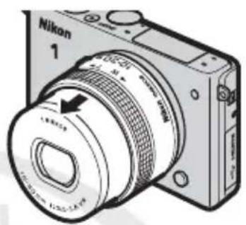 NIKON WPN3 - 安装并伸出镜头。 - 1