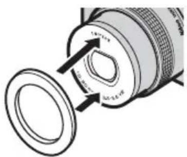 NIKON WPN3 - Fixez l'autocollant anti-refl et. - 1
