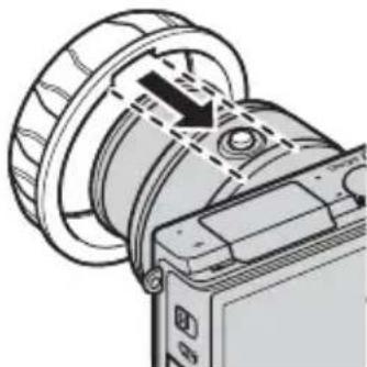 NIKON WPN3 - Attach the zoom gear sleeve. - 1