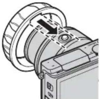 NIKON WPN3 - Bringen Sie die Zoomring-Manschette an. - 1