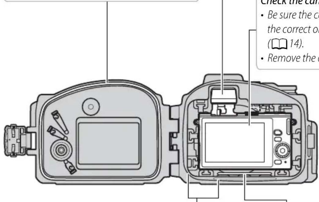 NIKON WPN3 - Check the O-ring: - 1