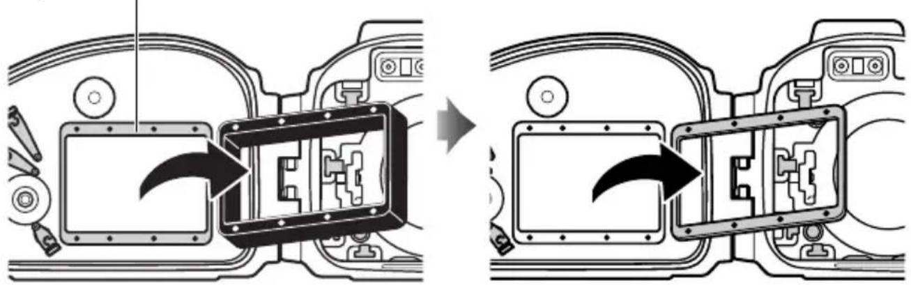 NIKON WPN3 - Cubierta interior (× 1) / Espaciador de la cubierta interior(× 1) - 1