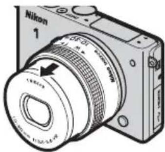 NIKON WPN3 - Attach and extend the lens. - 1