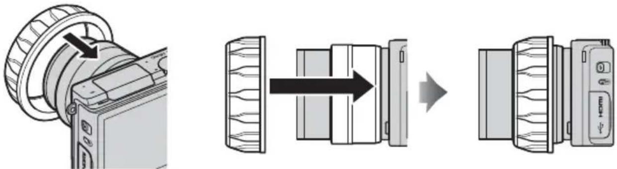 NIKON WPN3 - Bringen Sie die Zoomring-Manschette an. - 1