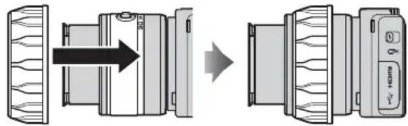 NIKON WPN3 - Collegare la ghiera dentata per regolazione zoom. - 2