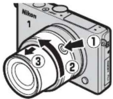 NIKON WPN3 - 安裝並拉長鏡頭。 - 1