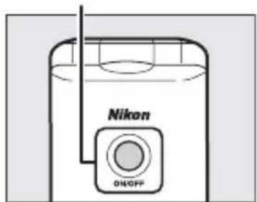 NIKON UT1 - Appuyez sur le commutateur marche-arrêt pendant environ une seconde pour activer l'UT-1. - 1