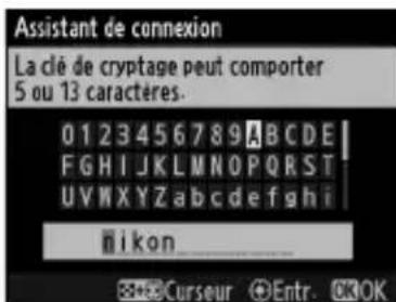 NIKON UT1 - Saisissez la clé de cryptage. - 1