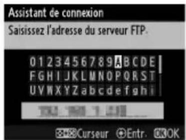 NIKON UT1 - Saisissez I'adresse IP. - 1