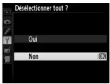 NIKON UT1 - Désélectionner tout? - 1
