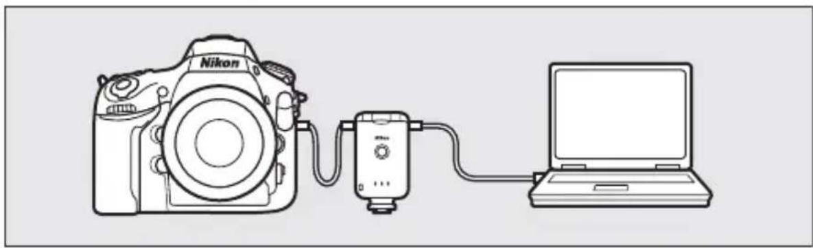 NIKON UT1 - Branchez un cable Ethernet. - 1