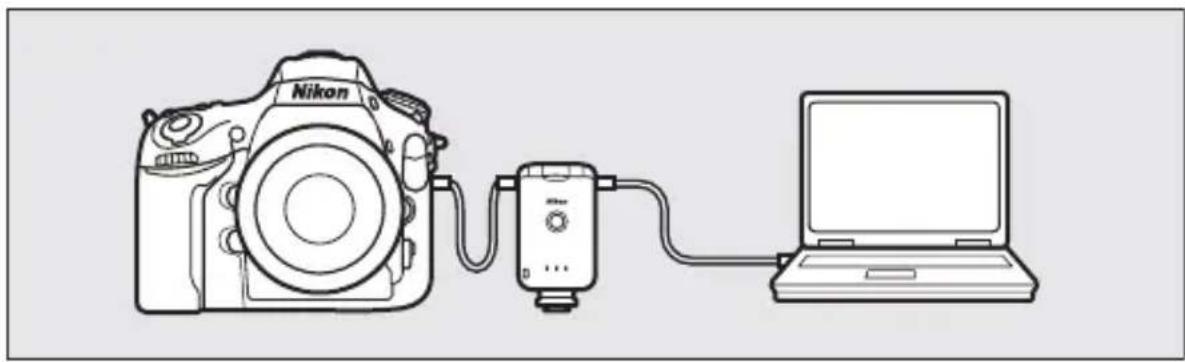 NIKON UT1 - Branchez un cable Ethernet. - 1