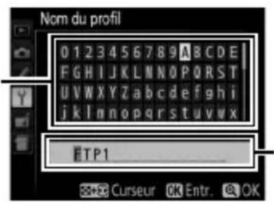 NIKON UT1 - Zone du clavier - 1