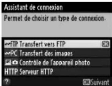 NIKON UT1 - Choisissez un type de connexion. - 1