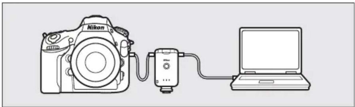 NIKON UT1 - Branchez un cable Ethernet. - 1