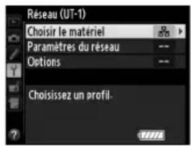 NIKON UT1 - Étape 2: Activation d'une connexion sans fil - 1