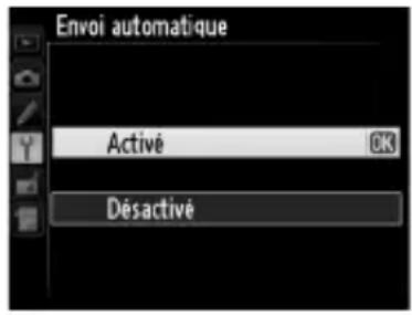 NIKON UT1 - Transfert des photos au fur et à mesure de la prise de vue - 1