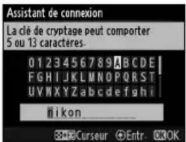 NIKON UT1 - Saisissez la clé de cryptage. - 1