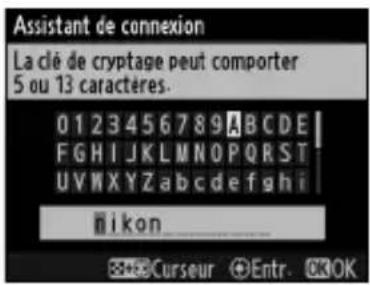 NIKON UT1 - Saisissez la clé de cryptage. - 1